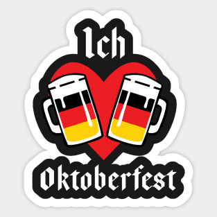 I love oktoberfest Sticker